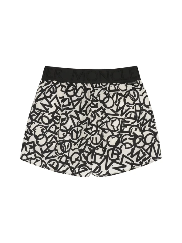 Moncler Black Shorts