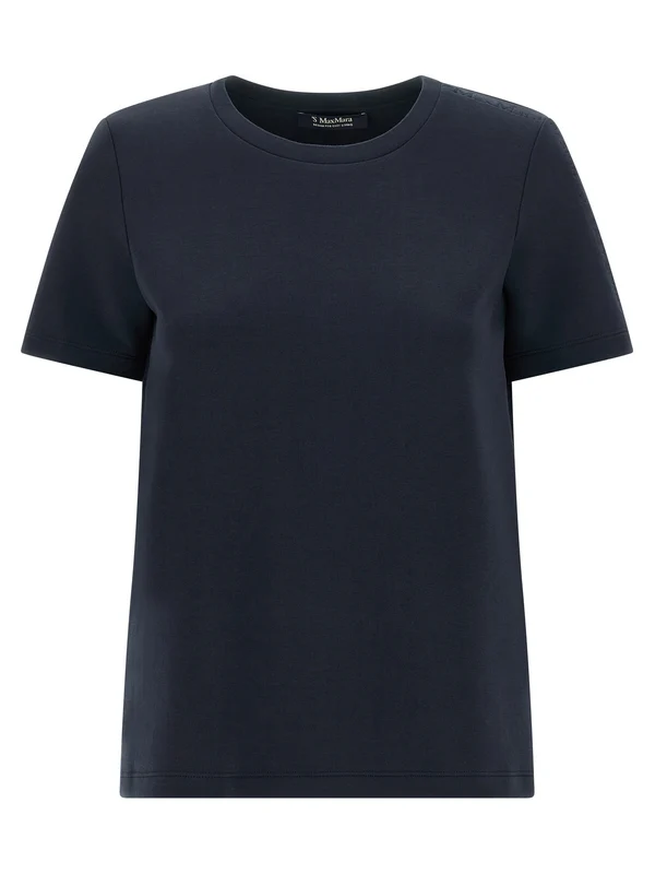 S Max Mara Navy Half Sleeve