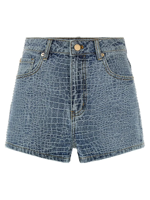 Self-Portrait Blue Shorts