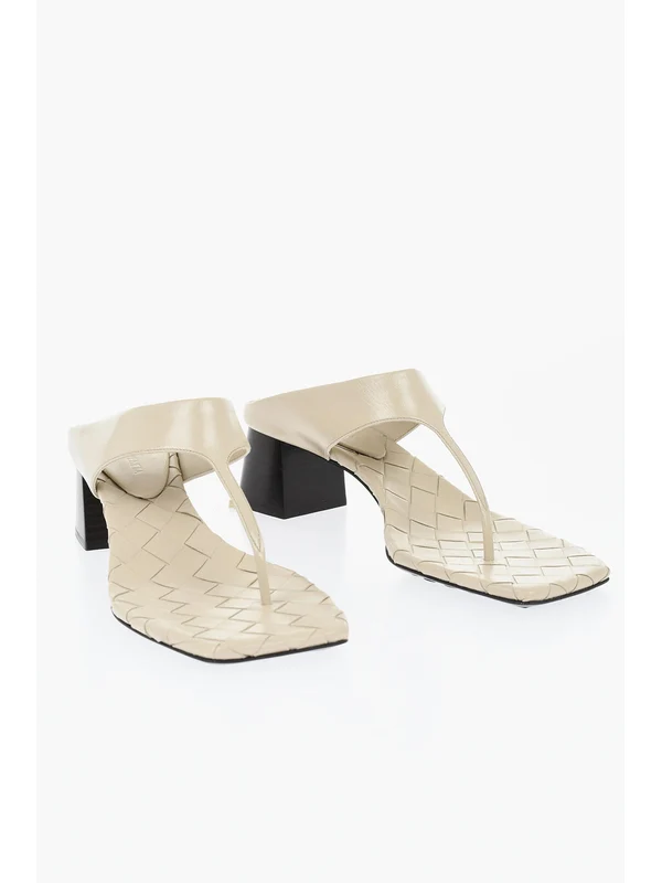 Bottega Veneta Beige Sandal Heels