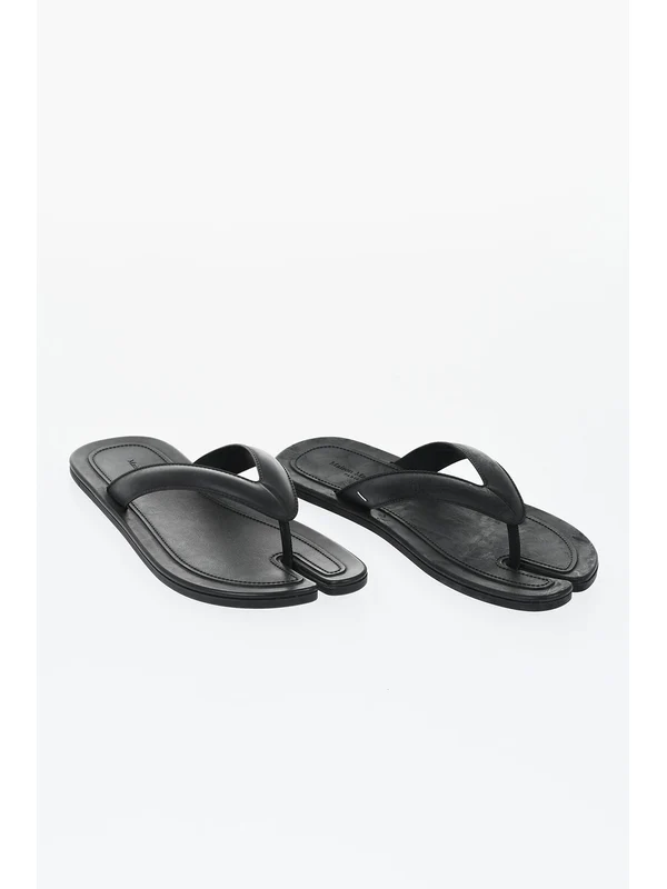 Maison Margiela Black Flip Flops