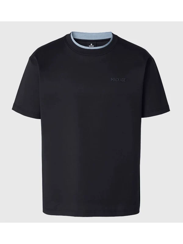 Mackage Navy Half Sleeve