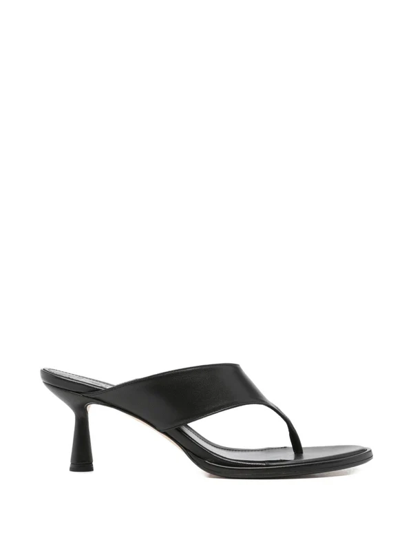 Aeyde Black Sandal Heels