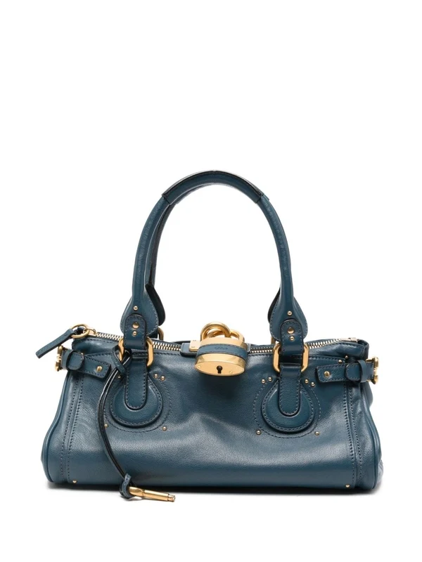 Chloe Blue Tote Bags