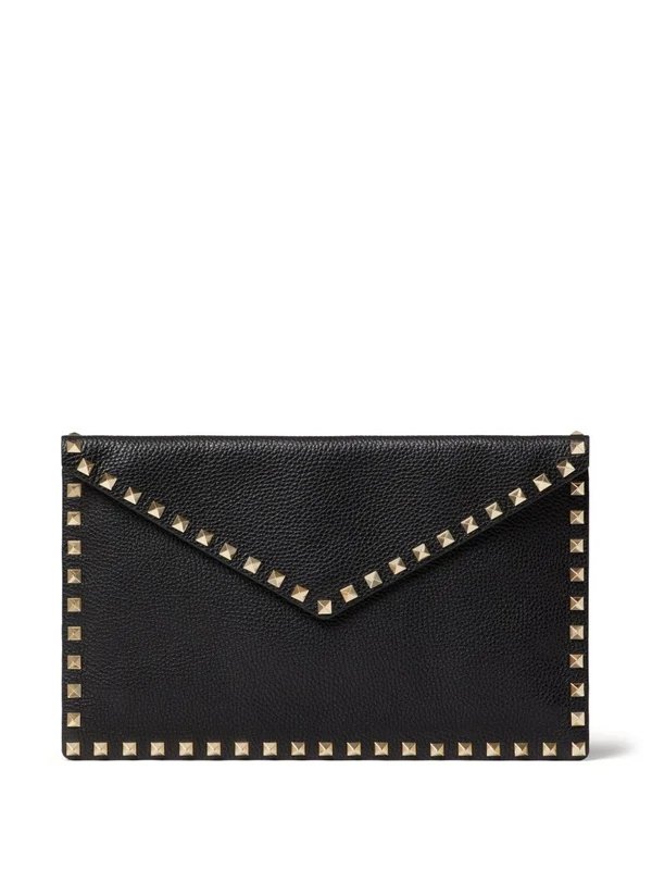 Valentino Black Clutch Bags