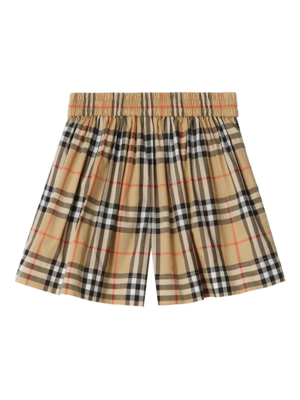 Burberry Beige Checked Skirts - Image 2