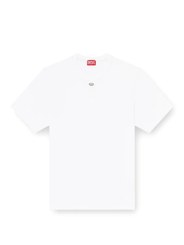Diesel White Half Sleeve