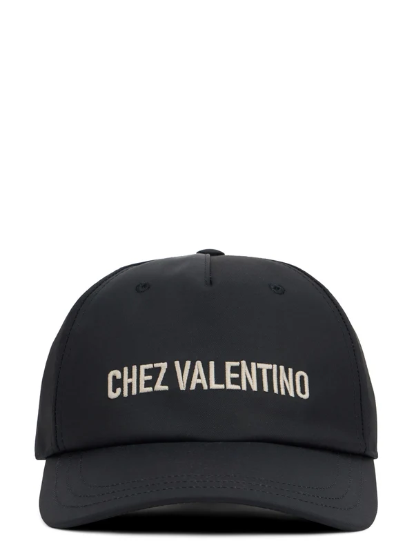 Valentino Black Cap