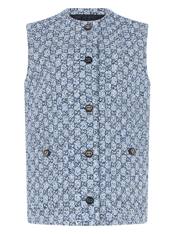 Gucci Blue Vests