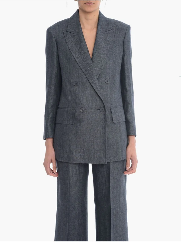Max Mara Gray Tailored Jacket