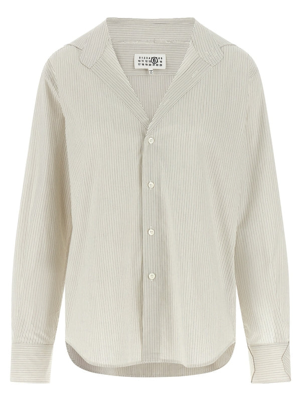 Mm6 Maison Margiela Grey Shirts & Blouses
