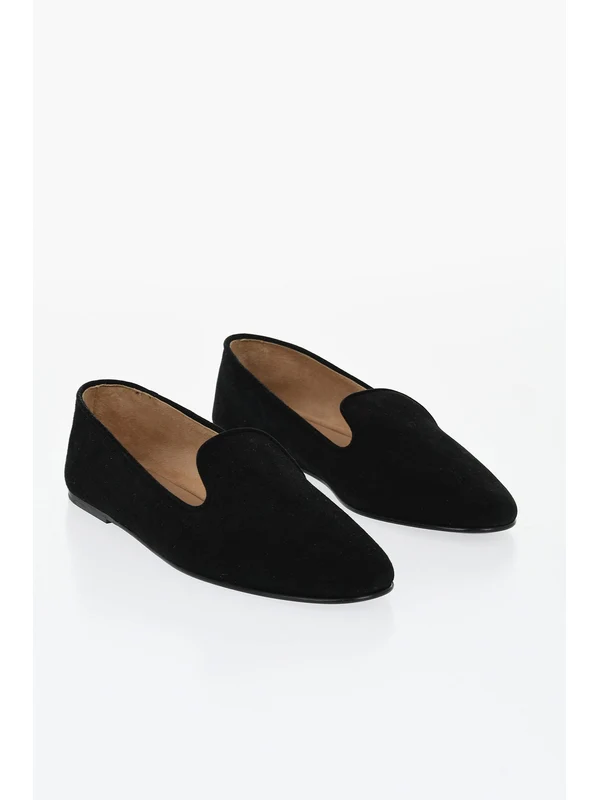 The Row Black Loafers