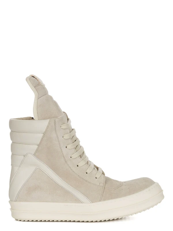 Rick Owens Beige Sneakers