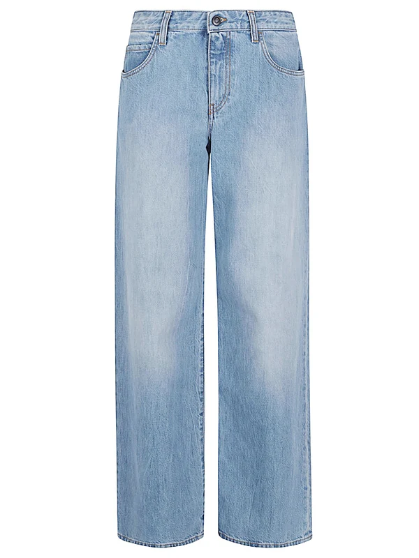 The Row Blue Denim Pants