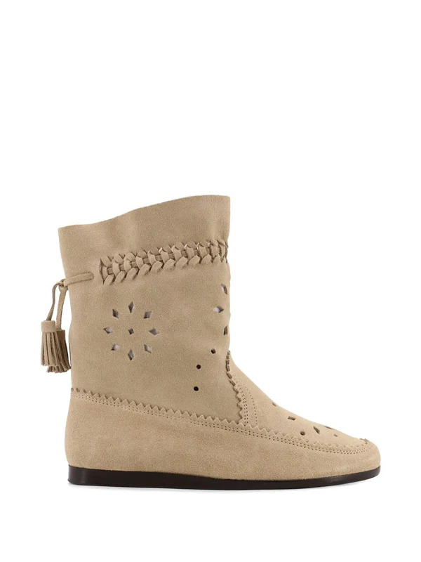 Isabel Marant Beige Middle Boots