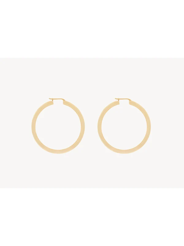 Saint Laurent Gold Earrings