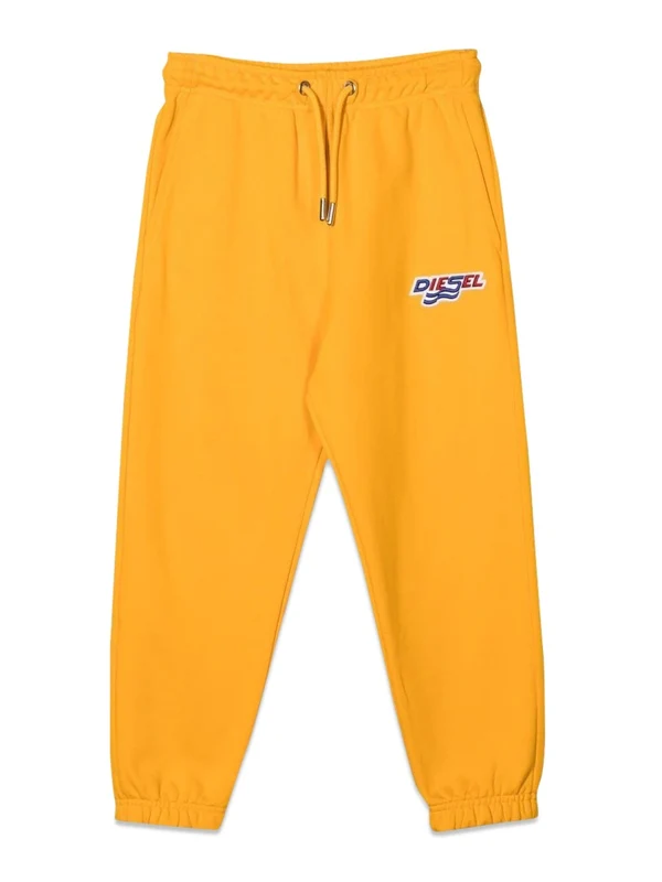 Diesel Yellow Casual Pants