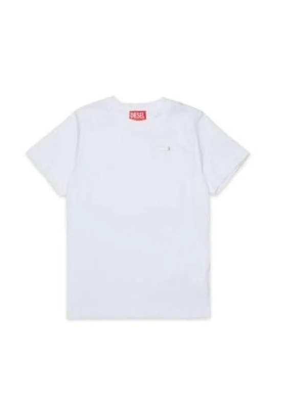 Diesel White Half Sleeve