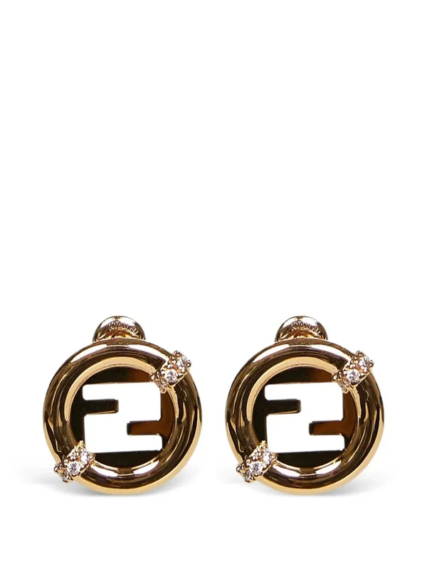 Fendi Gold Earrings