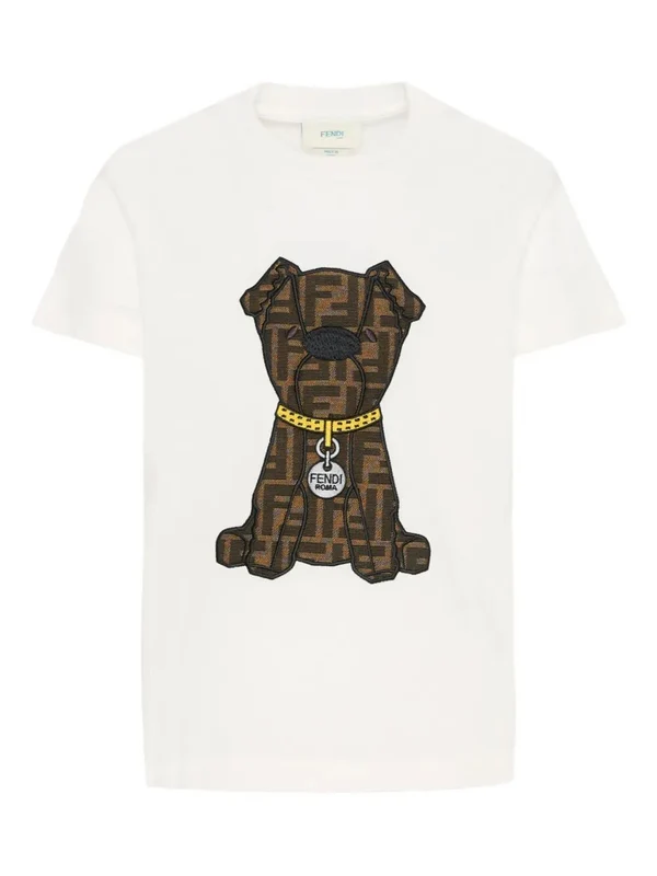 Fendi  White Half Sleeve