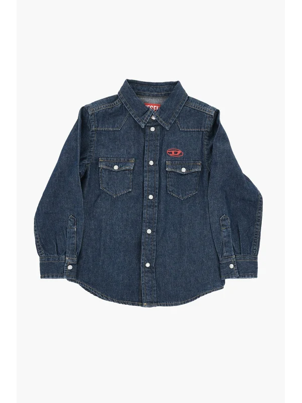 Diesel Navy Shirts & Blouses