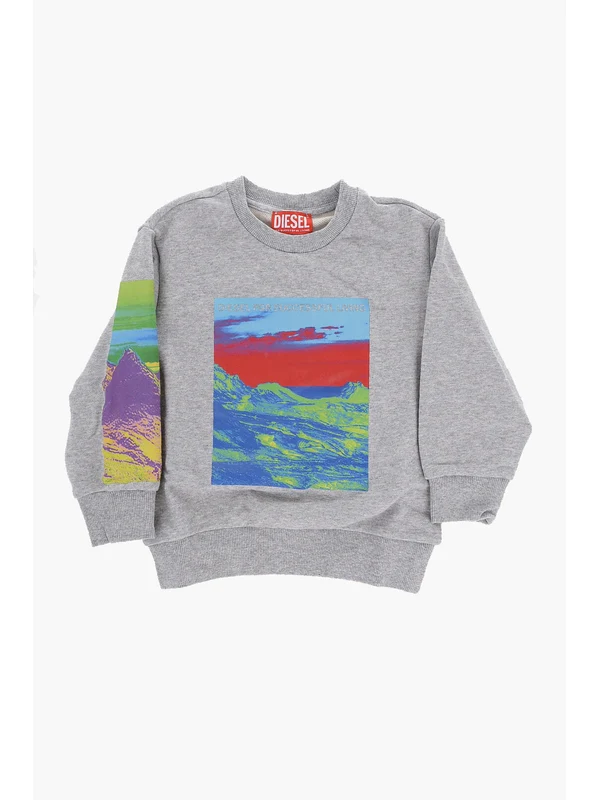 Diesel Grey Sweatshirts