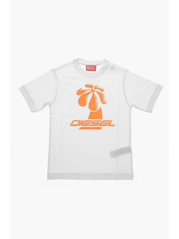Diesel White Half Sleeve