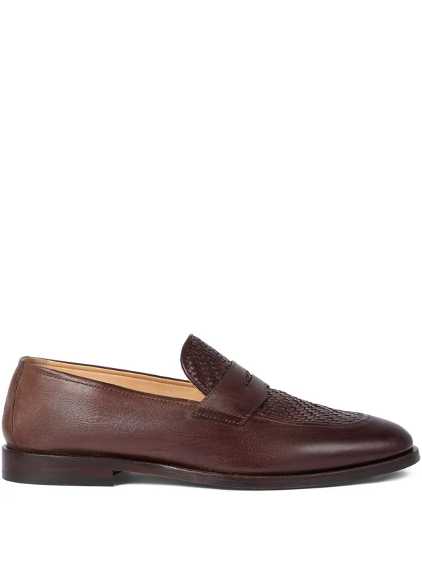 Brunello Cucinelli Brown Penny Loafer