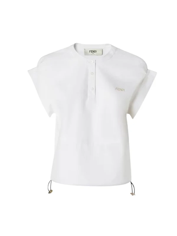 Fendi White Blouse