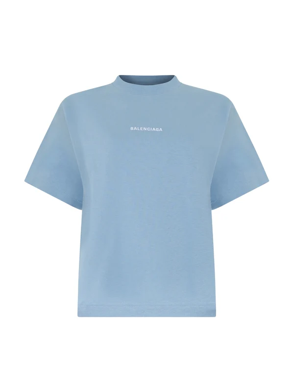 Balenciaga Blue Half Sleeve