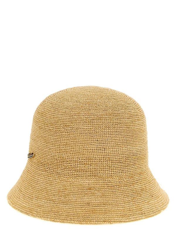 Borsalino Beige Bucket Hats