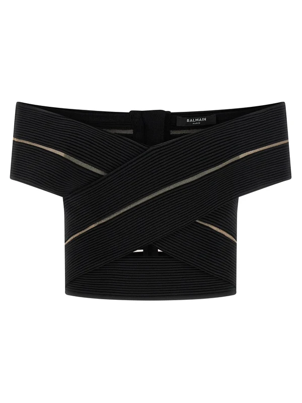 Balmain Black Sleeveless