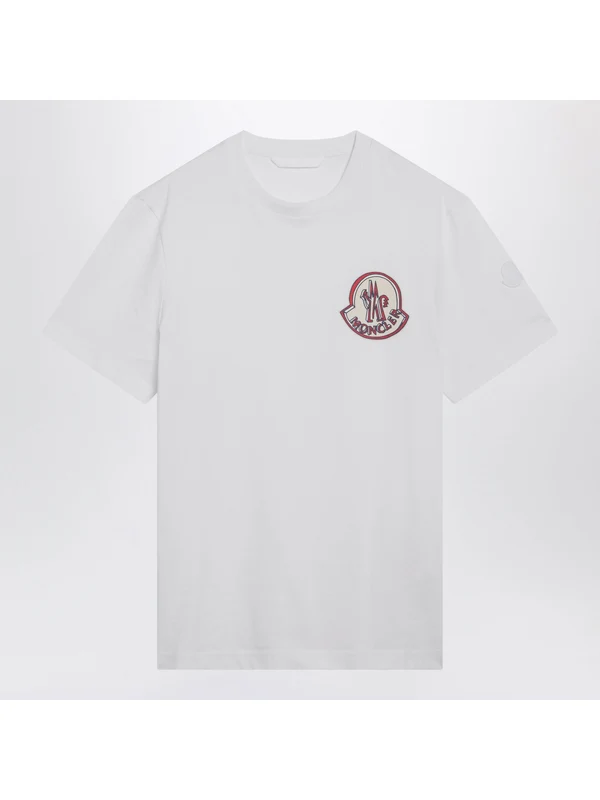 Moncler White Half Sleeve