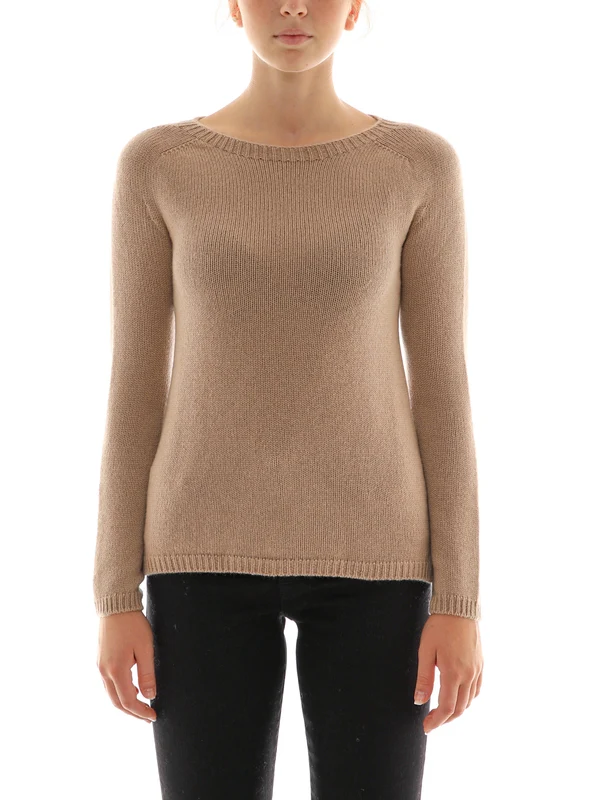 S Max Mara Beige Knitted