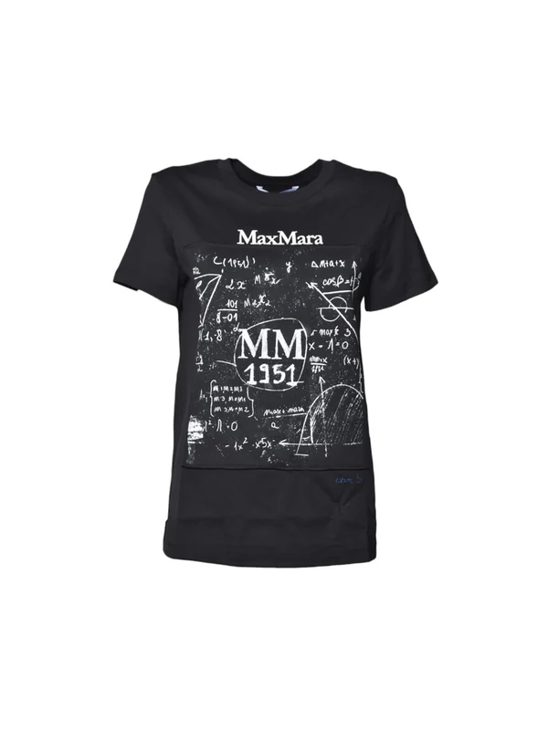 Max Mara Black Half Sleeve
