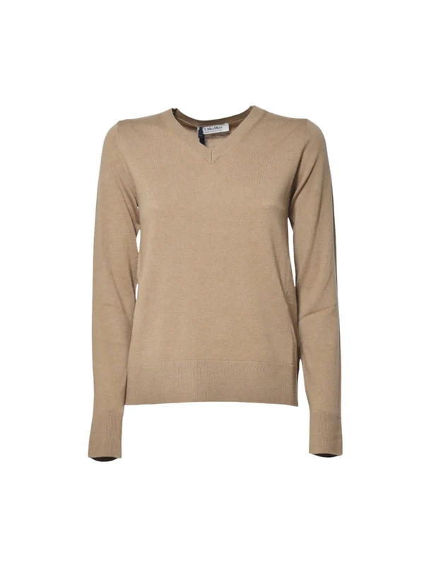 S Max Mara Beige Knitted