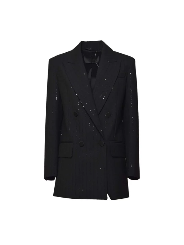 Max Mara Black Tailored Jackets
