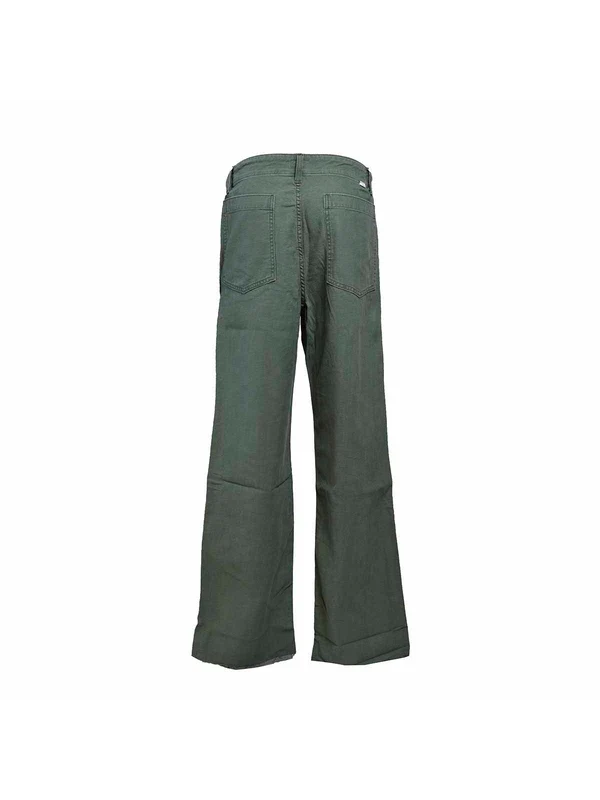 Mother Green Denim Pants - Image 4