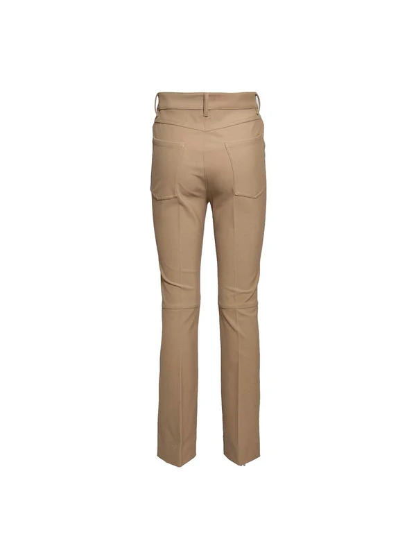 S Max Mara Beige Trousers - Image 3