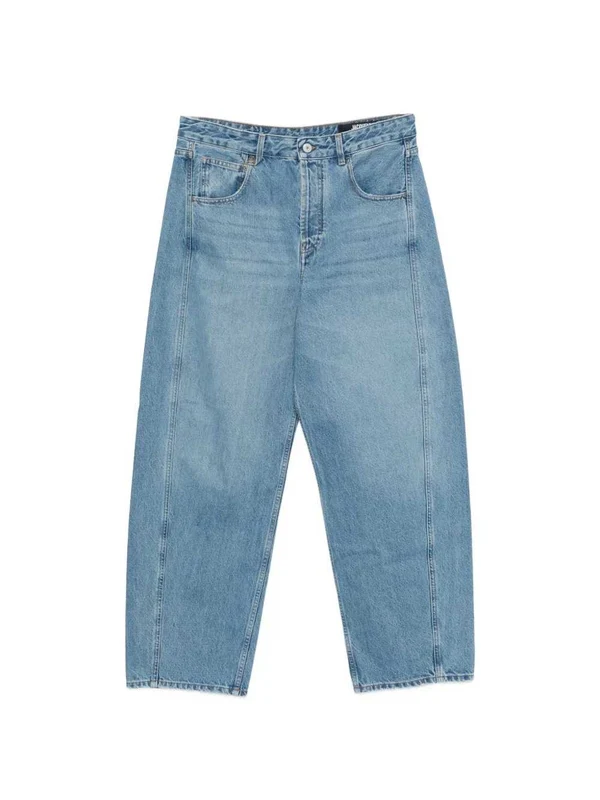 Jacquemus Blue Denim Pants