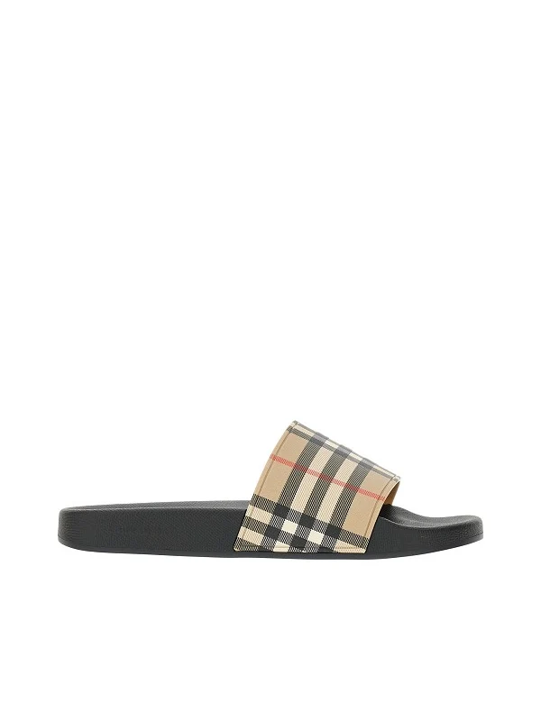 Burberry Beige Slides