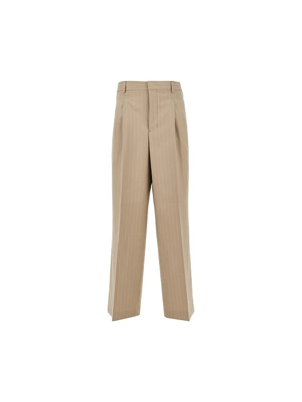 Ami Beige Tailored Pants
