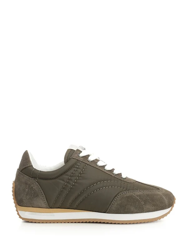 Toteme Green Low Top Sneakers