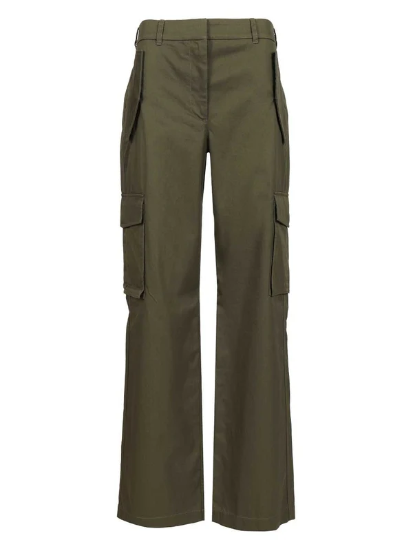 Burberry Green Casual Pants