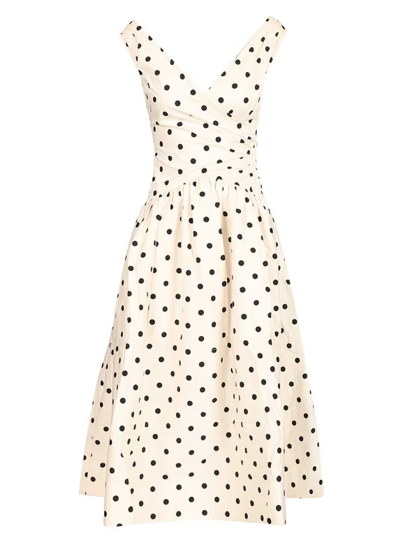 Self-Portrait Ivory Midi Dress