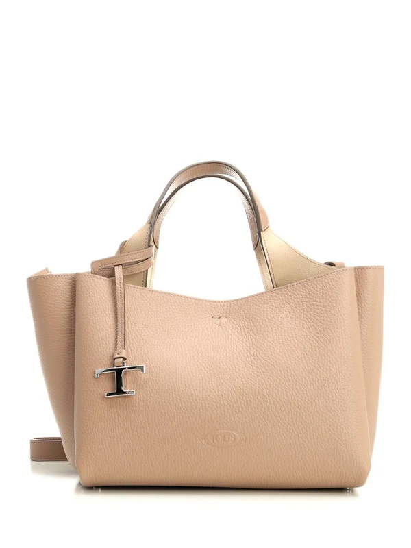 Tod'S Beige Tote Bags