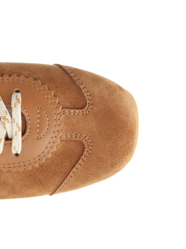 Dries Van Noten Brown Low Top Sneakers - Image 9