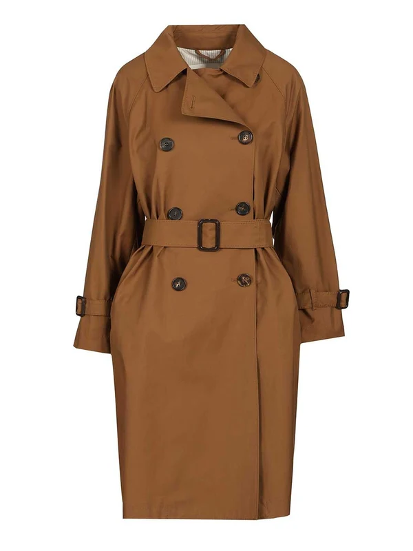 Max Mara The Cube Brown Trench
