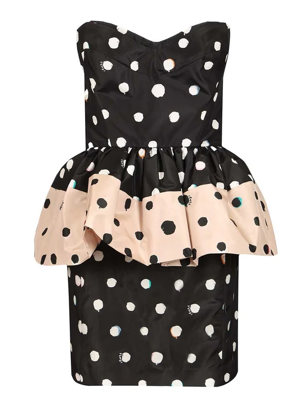 Fendi Black Mini Dress