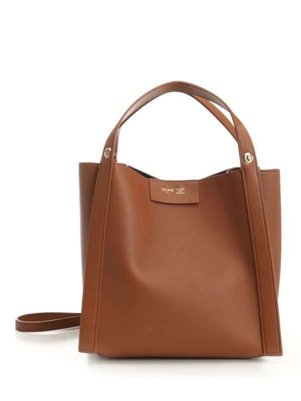 Celine Brown Tote Bags